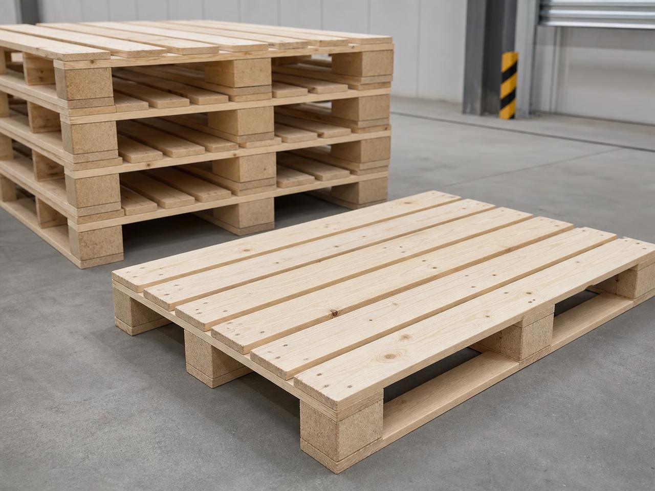 Photograph illustrating cp pallets